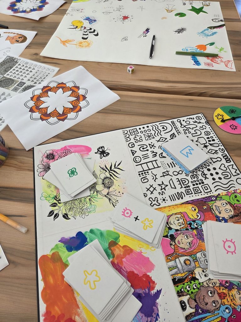 Atelier créatif en camping dans les Landes
